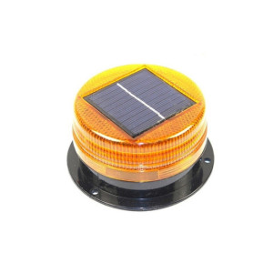 Girofar solar portocaliu