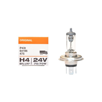 Bec halogen (Osram) H4 24V 75/70W BILUX P43T 