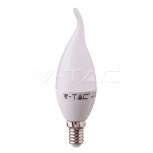 Bec LED Cip SAMSUNG 5.5W E14 Plastic Lumanare flacara 4000K