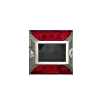 Buton reflectorizant stradal cu LED si incarcare solara Buton reflectorizant stradal cu LED si incarcare solara