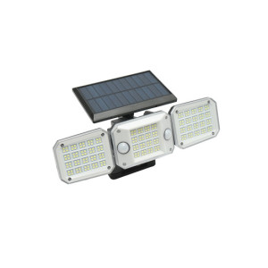 Lampa LED solara cu telecomanda 224 leduri 2000mAh IP65