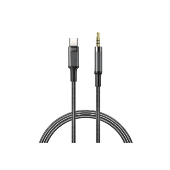 Cablu audio adaptor tata Type-C la mama Jack 3.5 mm Cablu audio adaptor tata Type-C la mama Jack 3.5 mm