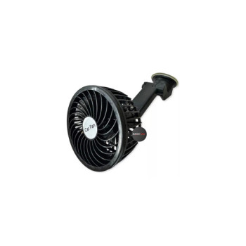 Ventilator auto pentru bord cu ventuză, alimentare 12V 