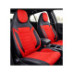 Huse scaune auto universale fractionate Premium cu tetiera fata incorporata negru cu rosu Huse scaune auto universale fractionate Premium cu tetiera fata incorporata negru cu rosu