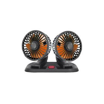 Ventilator auto dublu cu mufa USB 5V Ventilator auto dublu cu mufa USB 5V