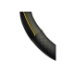Husa volan premium imitatie piele perforata 38 cm negru 
