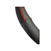 Husa volan auto premium imitatie piele M 38 cm negru cu linie rosie Husa volan auto premium imitatie piele M 38 cm negru cu linie rosie