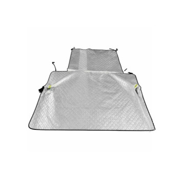 Parasolar exterior auto iarna vara cu protectie oglinzi geamuri fata laterale si capota 255x240 cm Parasolar exterior auto iarna vara cu protectie oglinzi geamuri fata laterale si capota 255x240 cm