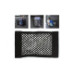 Plasa elastica organizator portbagaj tip buzunar cu scai si banda adeziva marime S 25x30cm Plasa elastica organizator portbagaj tip buzunar cu scai si banda adeziva marime S 25x30cm
