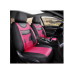 Huse Auto Universale 11 Piese fractionate Negru cu Rosu Compatibile Scaune Fata si Spate Huse Auto Universale 11 Piese fractionate Negru cu Rosu Compatibile Scaune Fata si Spate