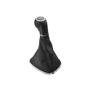 Maner si manson schimbator auto imitatie piele compatibil Opel Corsa D 2006-2014 cu 2 adaptoare pentru 5 si 6 viteze 