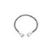 Cablaj punte legatura curent baterii 500mm cu cleme borna, strangere pe surub Borna-Borna Cablaj punte legatura curent baterii 500mm cu cleme borna, strangere pe surub Borna-Borna