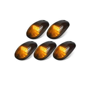 Set 5 lampi plafon LED culoare Galben 12V 