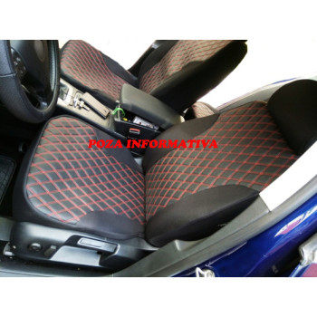 Huse scaun CAMION Mercedes Actros 2017-> 1+1 MATERIAL ROMB