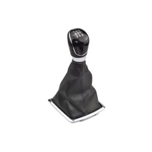 Maner si Manson schimbator imitatie piele compatibil Ford Focus MK2 cu 2 adaptoare pentru 5 si 6 viteze 