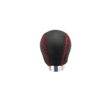 Maner schimbator de viteza universal Negru cusatura rosie Maner schimbator de viteza universal Negru cusatura rosie