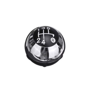 Maner schimbator auto din plastic compatibil Fiat 500 2012-2018 cu 2 adaptoare pentru 5 si 6 viteze 