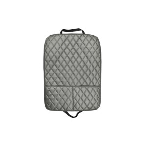 Protectie spatar scaun auto cu buzunare imitatie piele 