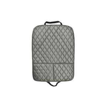 Protectie spatar scaun auto cu buzunare imitatie piele Protectie spatar scaun auto cu buzunare imitatie piele