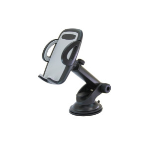 Suport auto universal pentru telefon cu 2 sisteme de prindere 