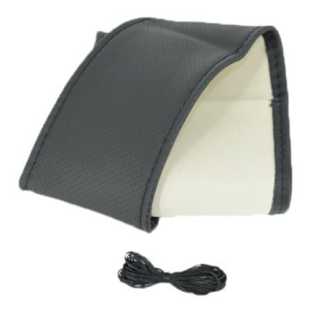 Husa volan imitatie piele K95LUX LATA 11.5cm marimea XXL cu ac si ata culoare negru Husa volan imitatie piele K95LUX LATA 11.5cm marimea XXL cu ac si ata culoare negru