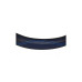Husa volan din imitatie de piele marime M culoare negru cusatura albastra Husa volan din imitatie de piele marime M culoare negru cusatura albastra