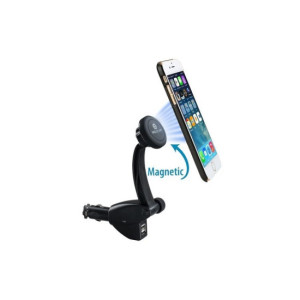 Suport telefon magnetic USB pentru incarcare 