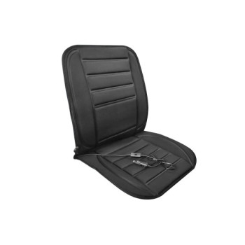 Husa scaun auto cu incalzire 2 trepte alimentare bricheta 12V universala Negru 