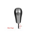 Maner schimbator auto plastic compatibil BMW E46, E60, E39, E83, E53, E61 – 6 viteze, tip scurt 58 mm 