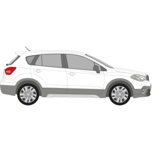 Husa auto dedicate Suzuki S-Cross SX4 FRACTIONATE - ROMB. Calitate Premium