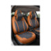 Huse scaune auto universale fractionate Premium 9D fata si spate maro gri antracit Huse scaune auto universale fractionate Premium 9D fata si spate maro gri antracit