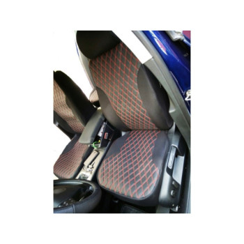 Huse auto universale 1+1 pentru autoutilitare model Romb imitatie piele Huse auto universale 1+1 pentru autoutilitare model Romb imitatie piele