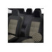 Huse scaune auto universale premium cu bancheta spate fractionata negru gri Huse scaune auto universale premium cu bancheta spate fractionata negru gri