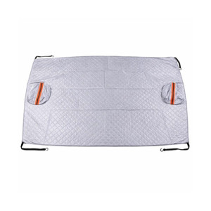 Parasolar exterior iarna vara cu protectie oglinzi, geamuri fata laterale si capota 227x144cm 