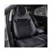 Huse scaune auto universale fractionate Premium cu tetiera fata incorporata negru cu visiniu Huse scaune auto universale fractionate Premium cu tetiera fata incorporata negru cu visiniu