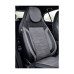 Huse scaune auto universale fractionate Premium cu tetiera fata incorporata negru cu gri Huse scaune auto universale fractionate Premium cu tetiera fata incorporata negru cu gri