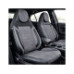 Huse scaune auto universale fractionate Premium cu tetiera fata incorporata negru cu gri Huse scaune auto universale fractionate Premium cu tetiera fata incorporata negru cu gri