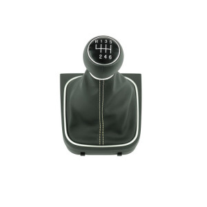 Manson schimbator si maner compatibil Volkswagen Golf VI MK5-MK6 2005-2014 cu 2 adaptoare pentru 5 si 6 viteze 