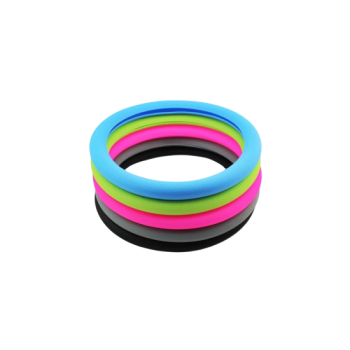 Husa volan silicon marime M 38cm diverse culori Husa volan silicon marime M 38cm diverse culori
