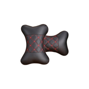 Set 2 perne tetiere universale sustinere gat auto culoare Negru cusaturi diverse 