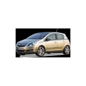 Perdele auto interior 3 bucati compatibile Opel Corsa D Hatchback 2006-2014 