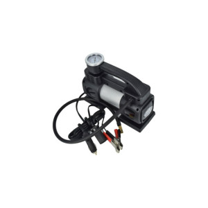 Compresor aer 2 pistoane 12V PREMIUM cu manometru.