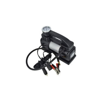 Compresor aer 2 pistoane 12V PREMIUM cu manometru.