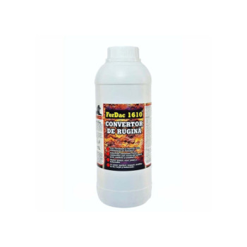 Convertor rugina profesional Ferdac 1610, 1L, solutie antirugina pentru metal si auto Convertor rugina profesional Ferdac 1610, 1L, solutie antirugina pentru metal si auto