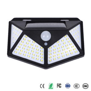 Lampa solara 20W 800lm 100SMD cu senzor.
