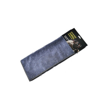 Laveta microfibra culoare gri 300g 33x65 cm Laveta microfibra culoare gri 300g 33x65 cm