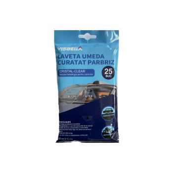 Laveta umeda curatat parbriz Visbella