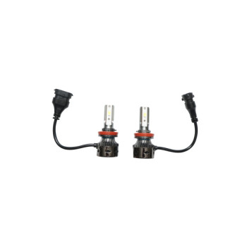 Set 2 becuri auto LED H11, 27W, 12V lumina alb rece Set 2 becuri auto LED H11, 27W, 12V lumina alb rece