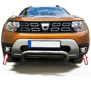 Ornament cromat pentru proiectoare Dacia Duster II 2018-> CROM 5500