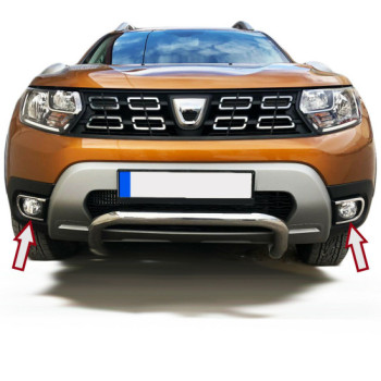 Ornament cromat pentru proiectoare Dacia Duster II 2018-> CROM 5500